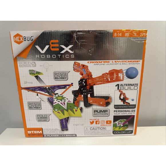 HEXBUG VEX Other - HEXBUG VEX Robotics Crossfire SwitchGrip Twin Pack - Sealed, Box Damage